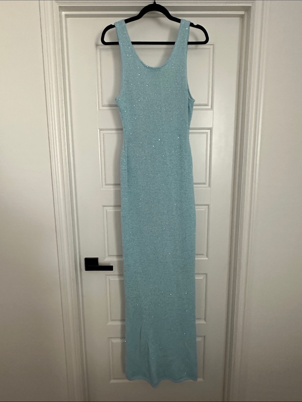 Asta Resort Ana Dress - Baia Blue Sequin - Picture 7 of 7